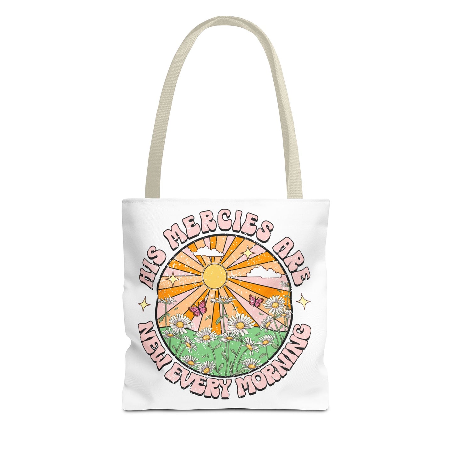 Christian Sunrise Fashion Tote Bag