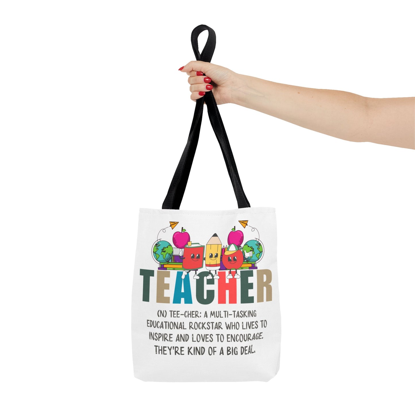Definition of Teacher Fashion Tote Bag