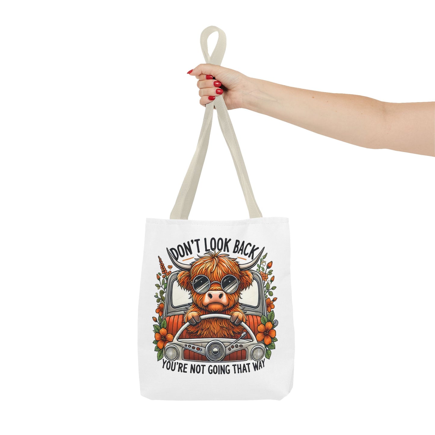 Don't Look Back Heifer Fashion Tote Bag