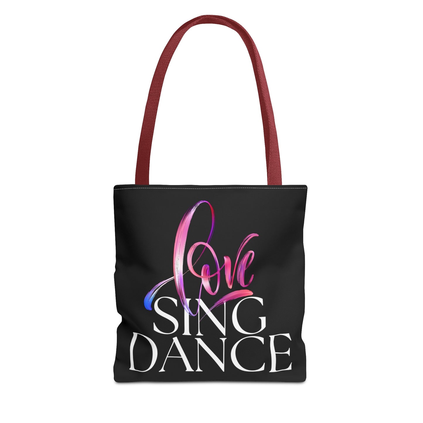 Love, Song, Dance Fashion Tote Bag