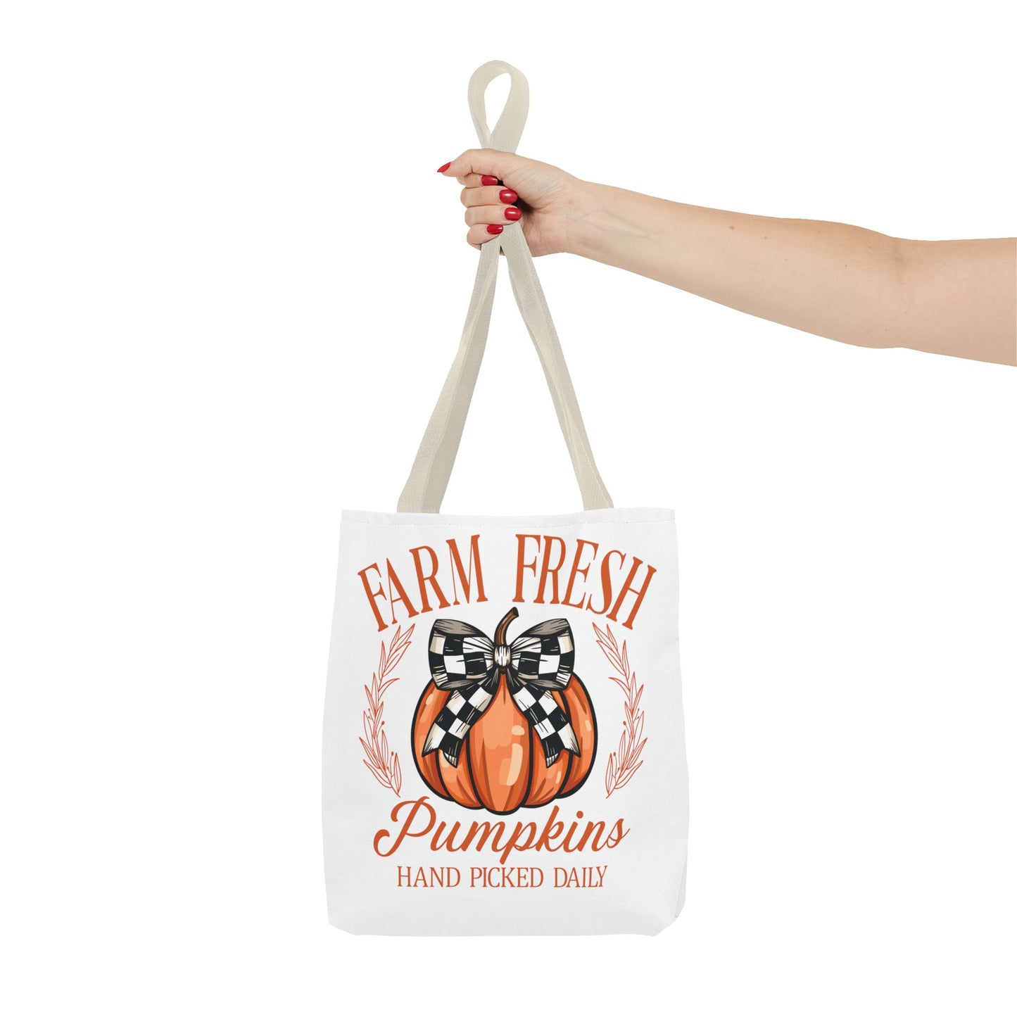 Farm Fresh Pumpkins Fashion Tote Bag