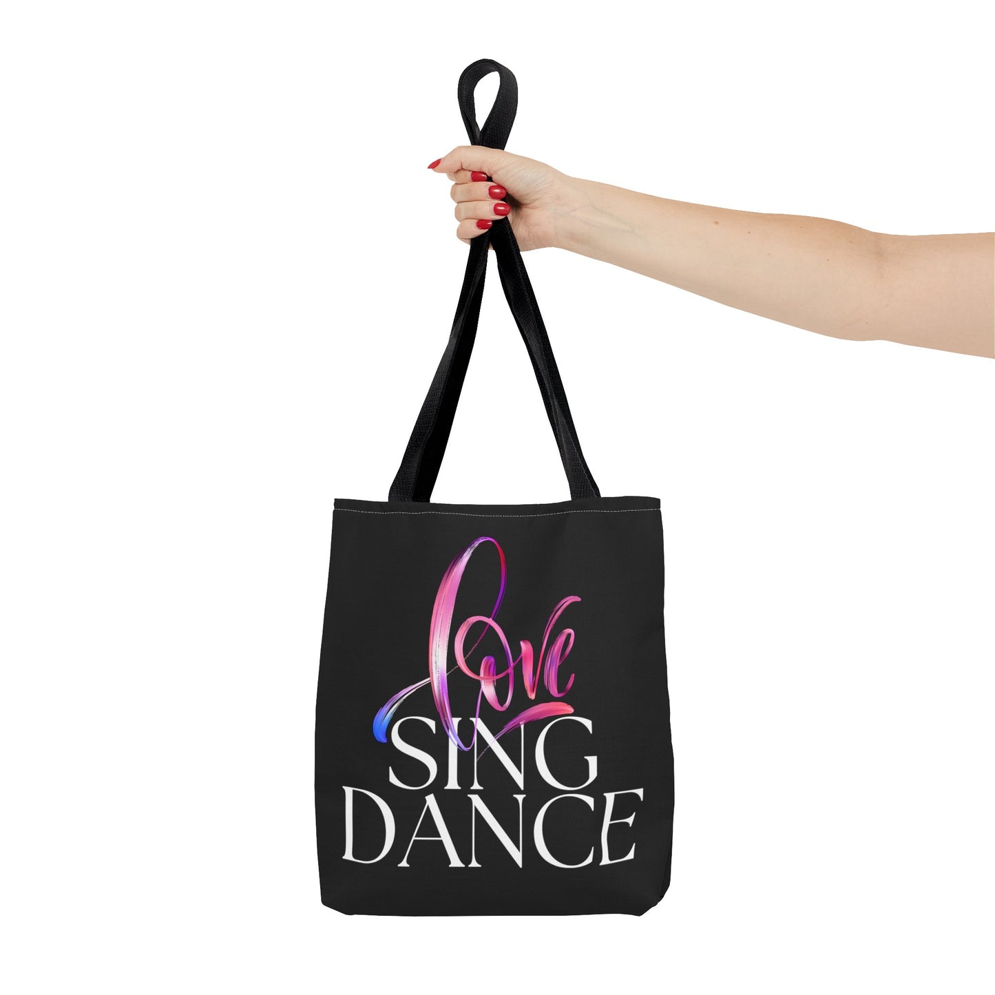 Love, Song, Dance Fashion Tote Bag