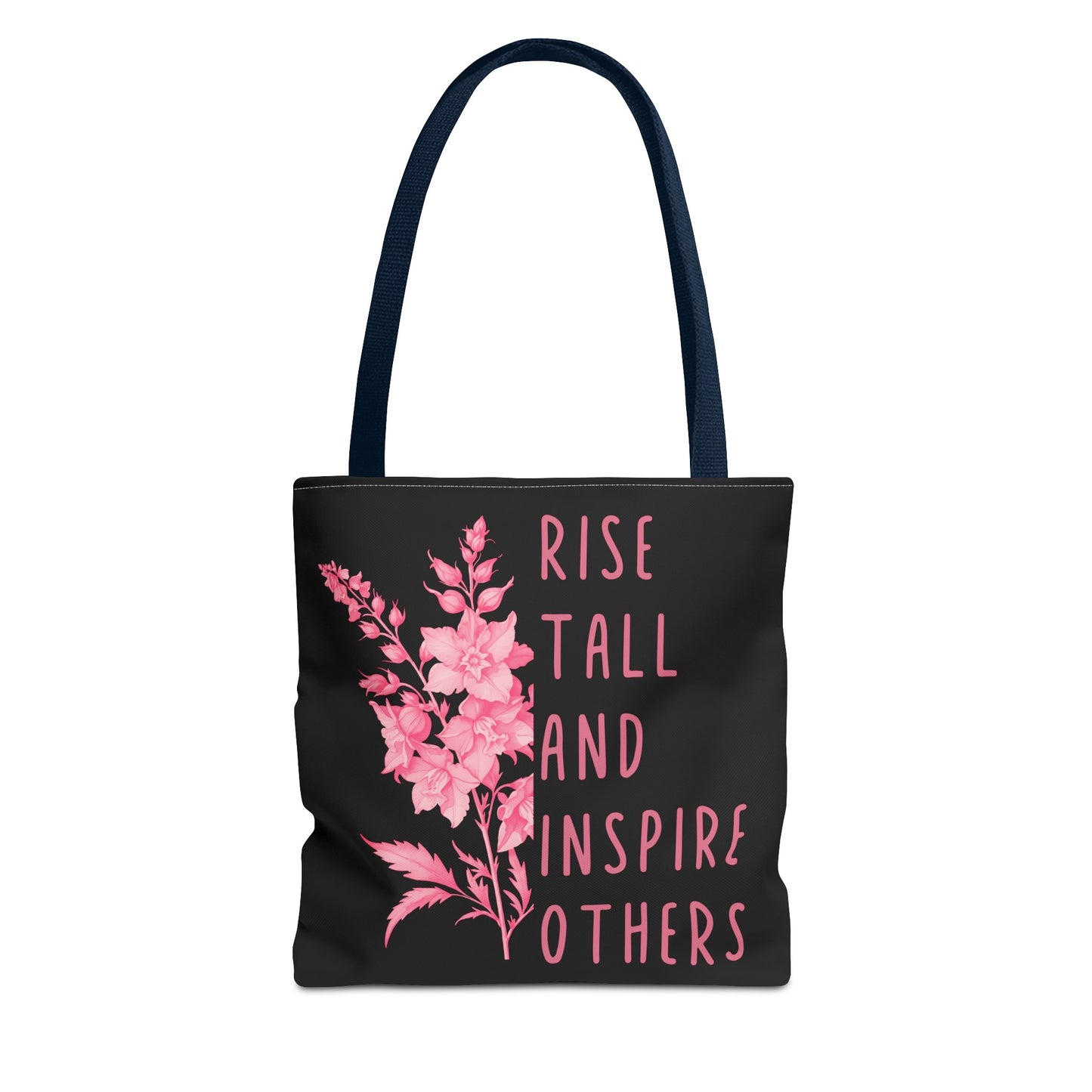 July Inspirational Birth Flower (Larkspur) Fashion Tote Bag