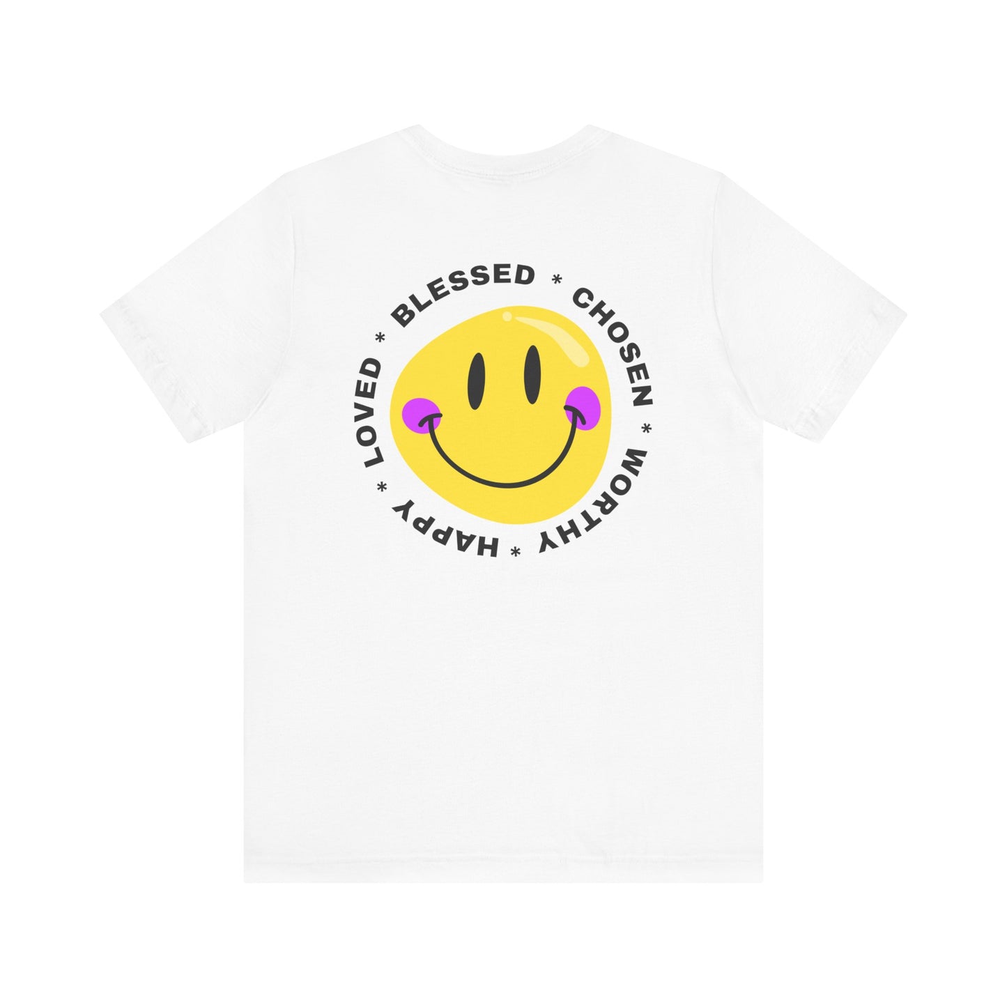 Jesus is My Happy T-shirt - Front and Back Designs