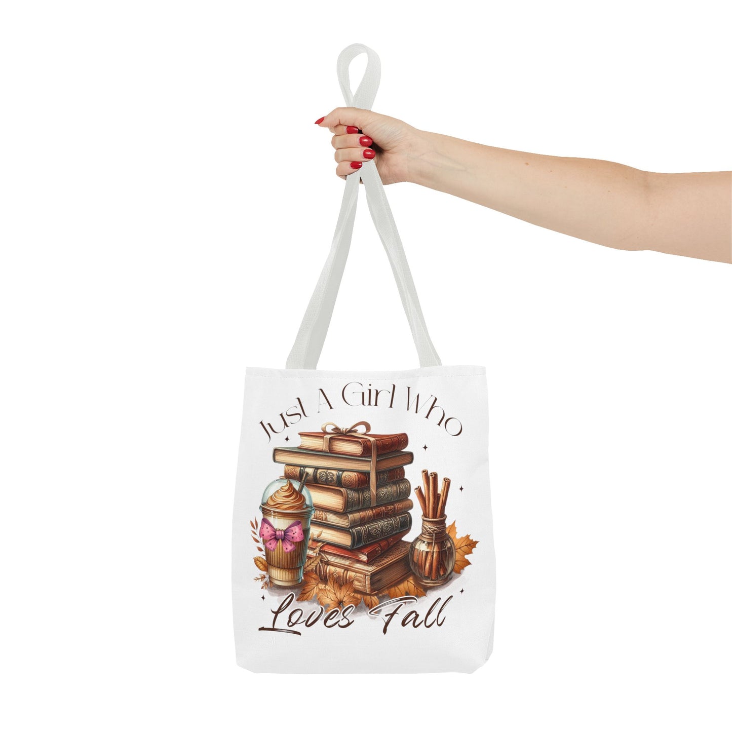 Just A Girl Who Loves Fall Fashion Tote Bag
