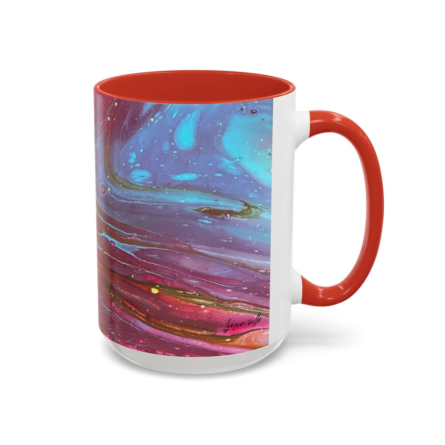 "Eternal Love" - Prophetic Fluid Art - 15 oz  Mug