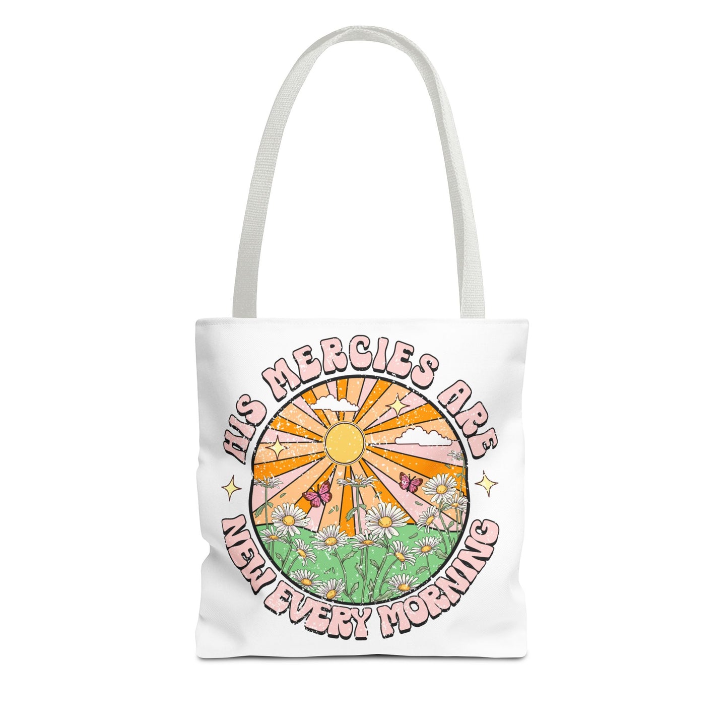 Christian Sunrise Fashion Tote Bag