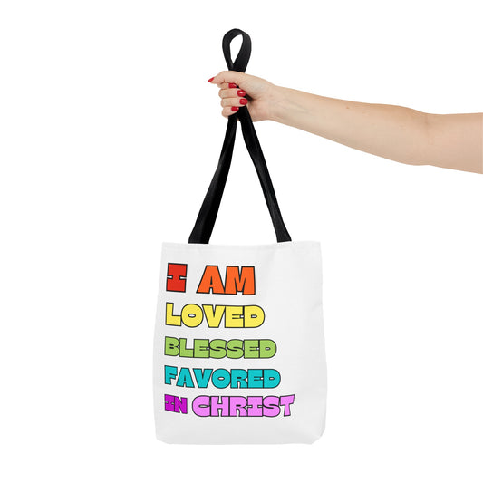 I Am Loved Fashion Tote Bag
