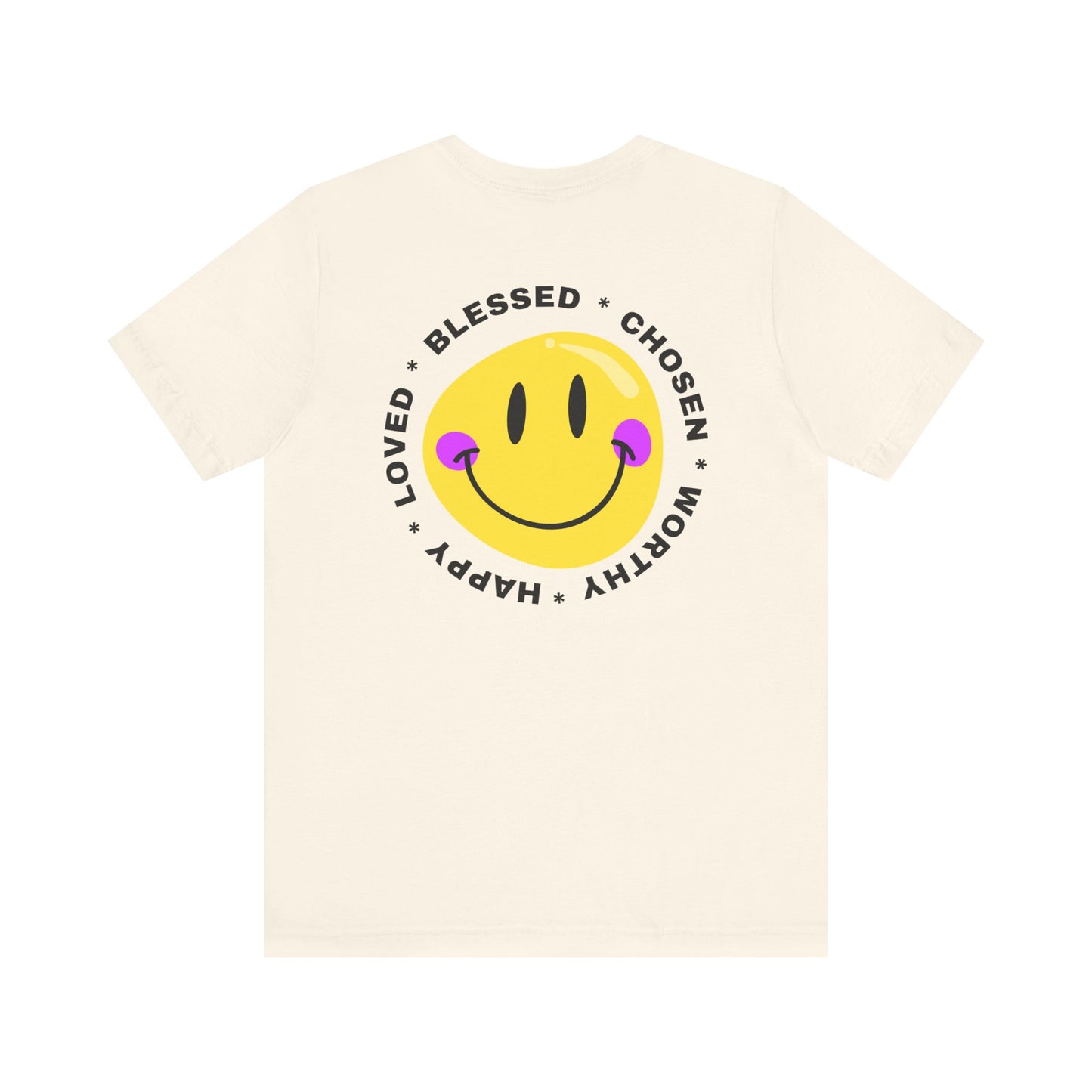 Jesus is My Happy T-shirt - Front and Back Designs