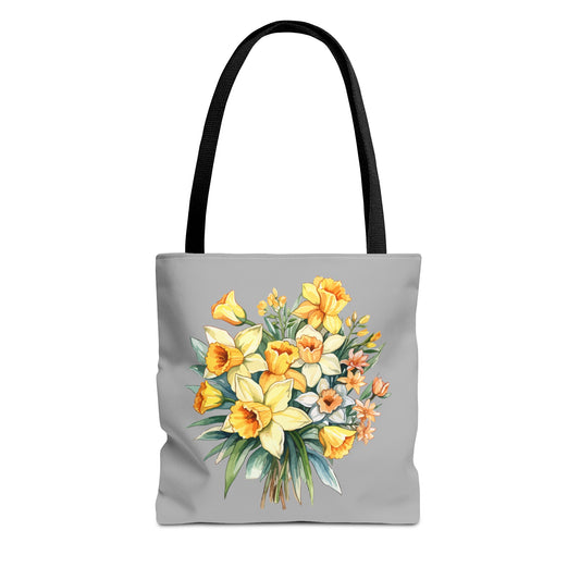 March Birth Flower (Daffodil) Fashion Tote Bag