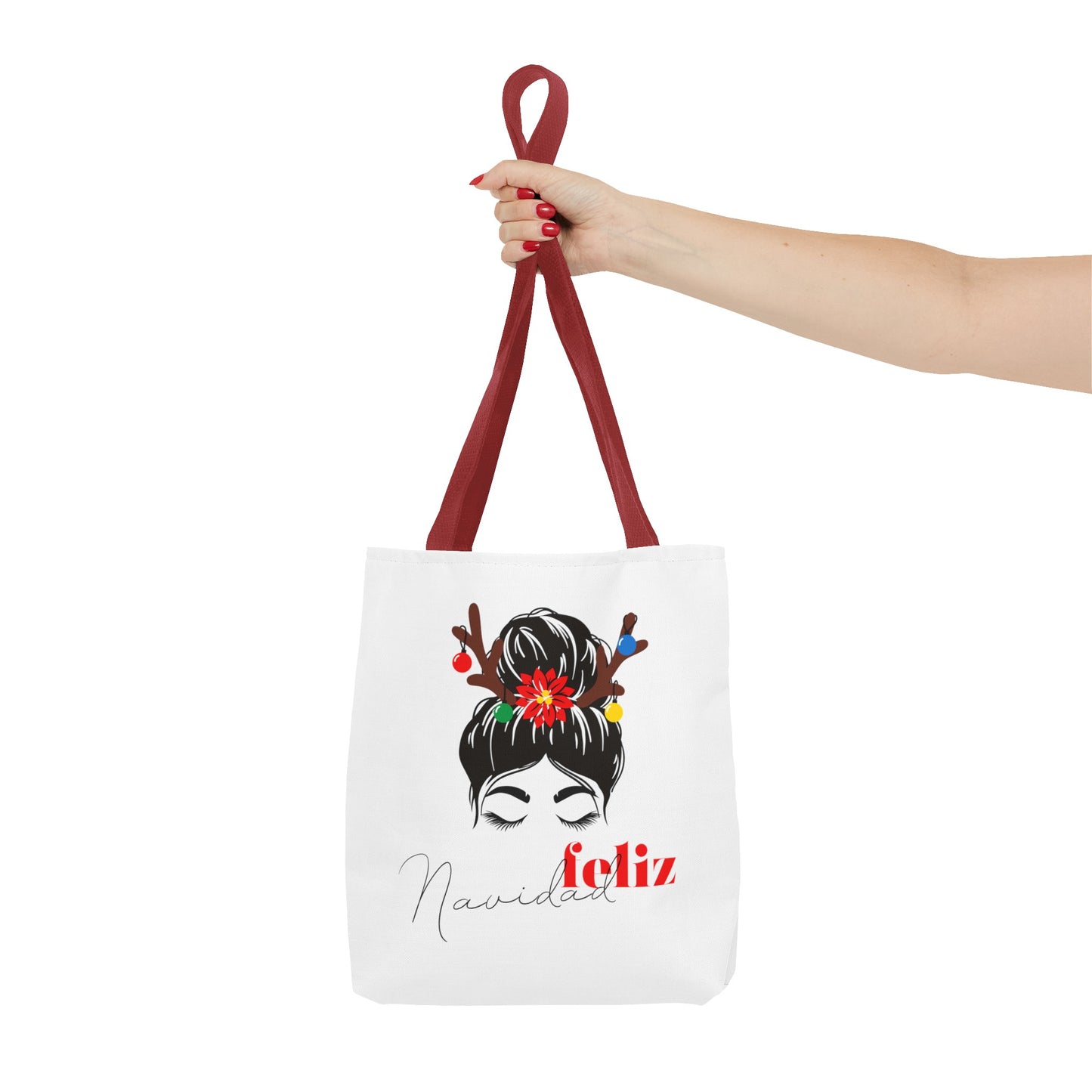 Feliz Navidad Fashion Tote Bag
