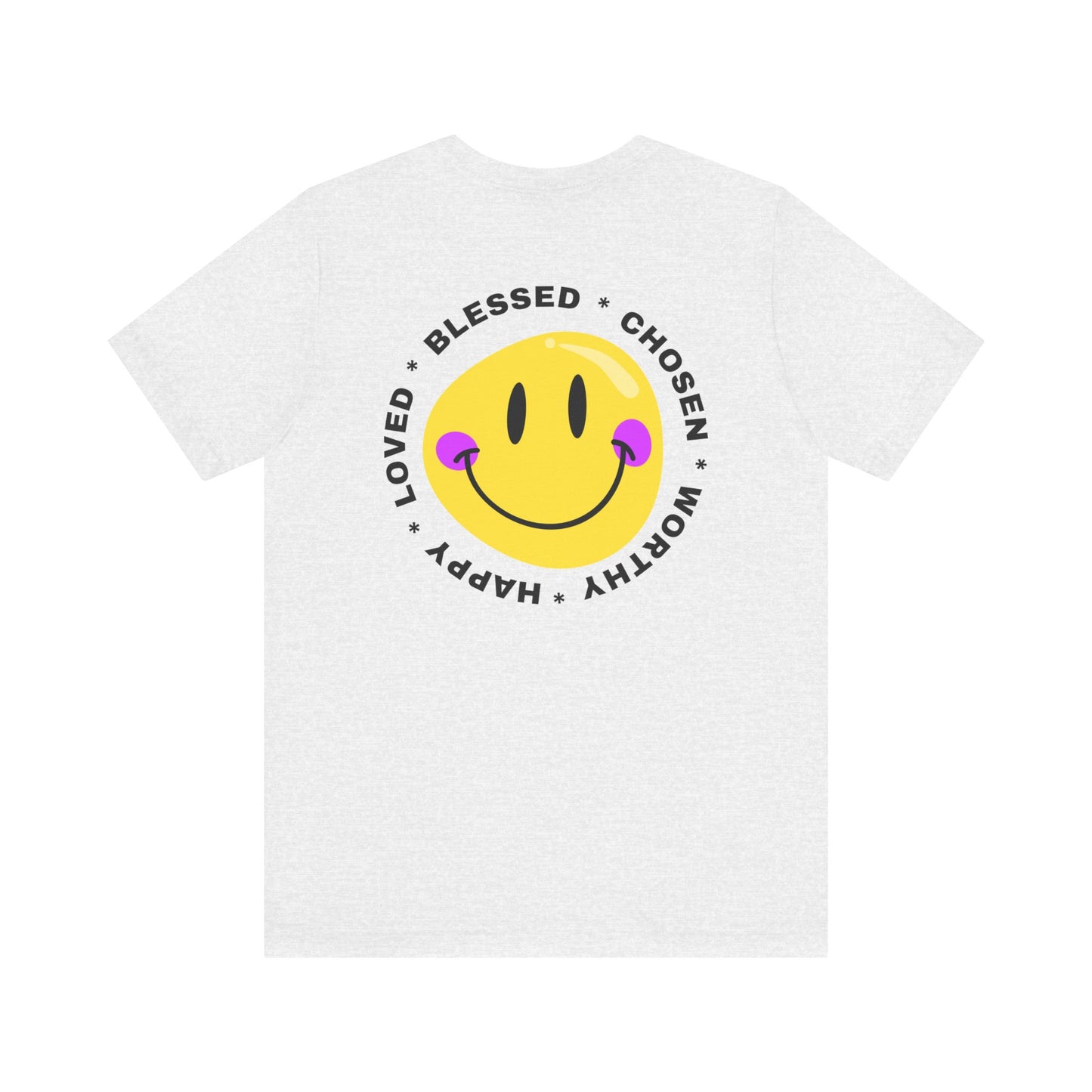 Jesus is My Happy T-shirt - Front and Back Designs