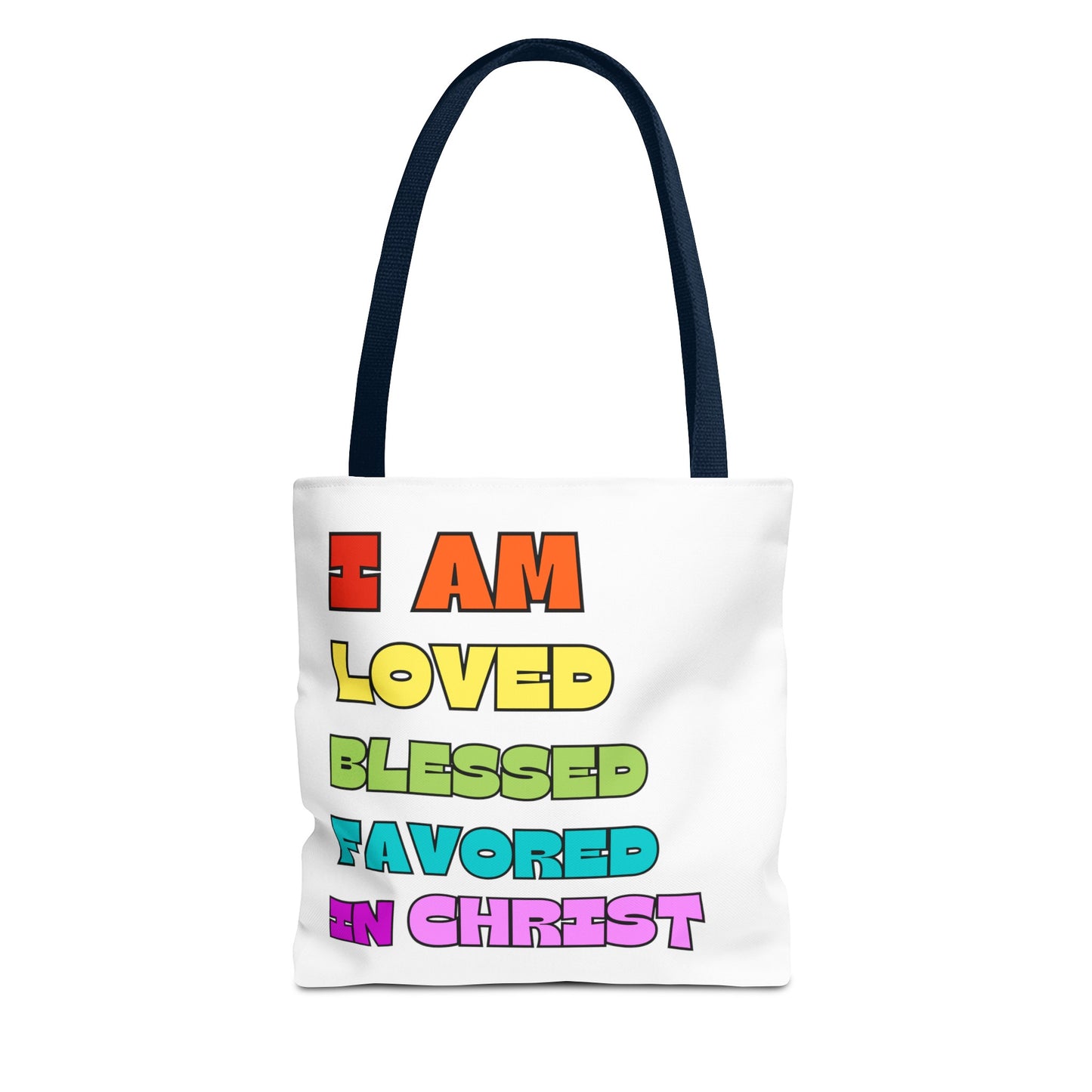 I Am Loved Fashion Tote Bag