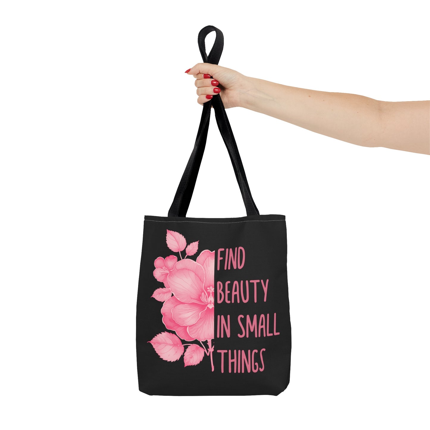 February Inspirational Birth Flower (Violet) Fashion Tote Bag
