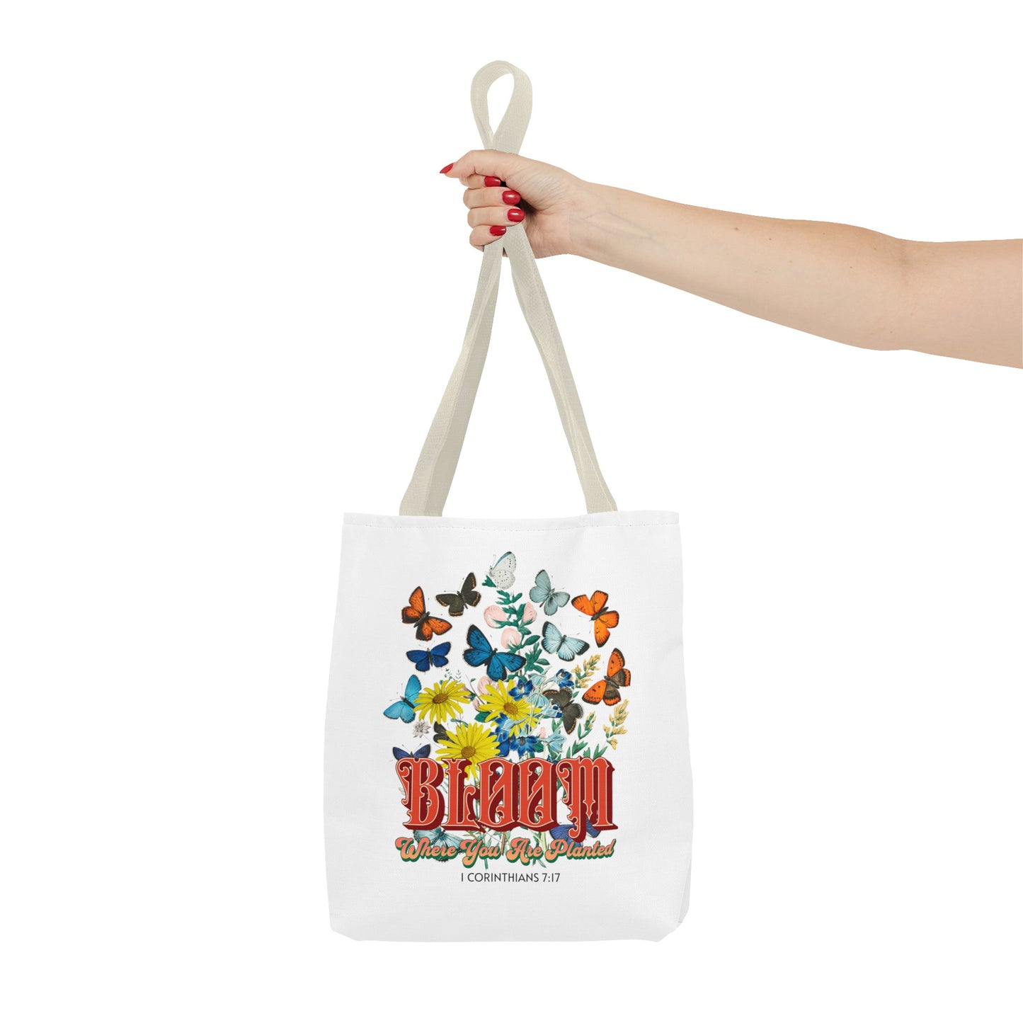 Bloom Where You Are Planted Tote Bag