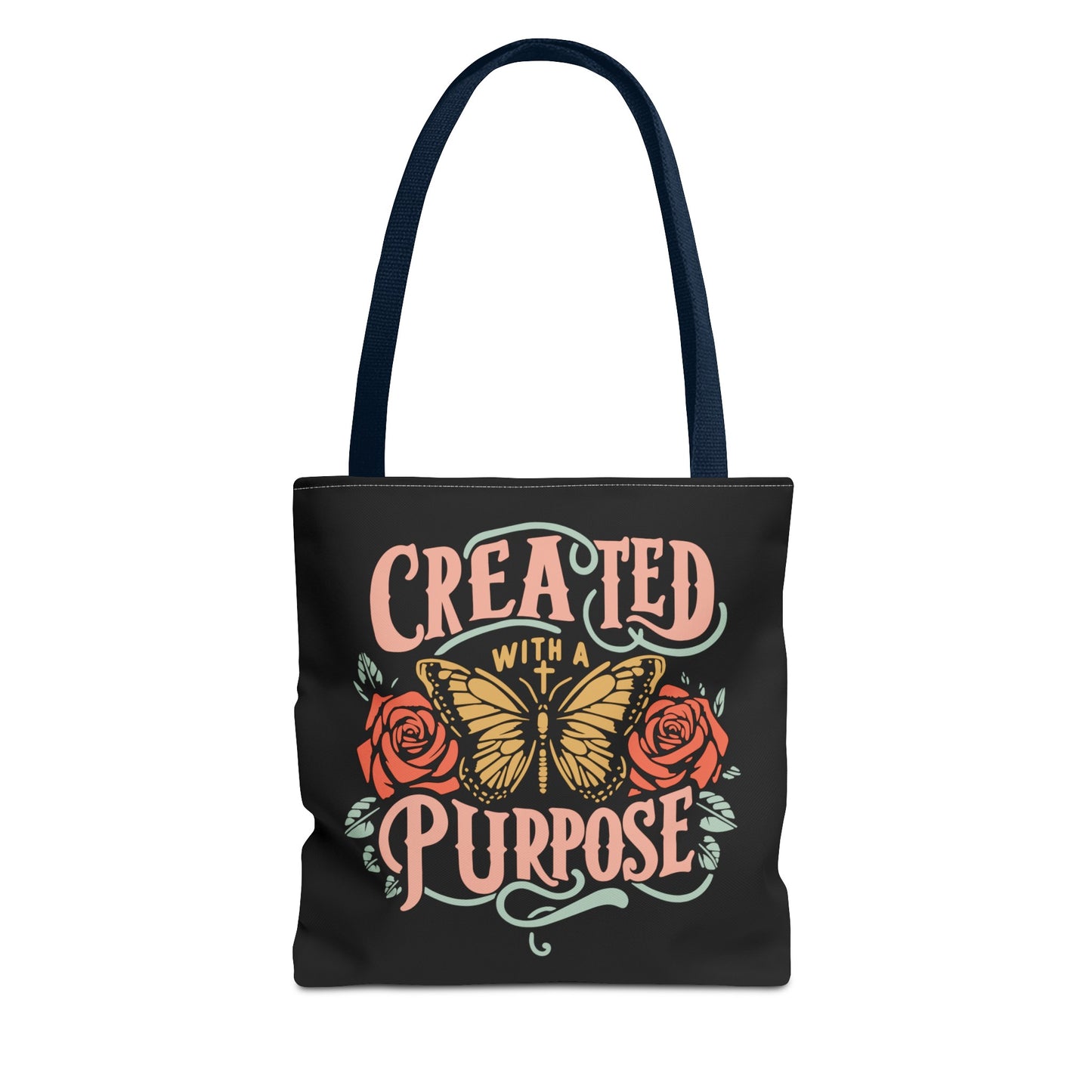 Created With A Purpose Fashion Tote Bag