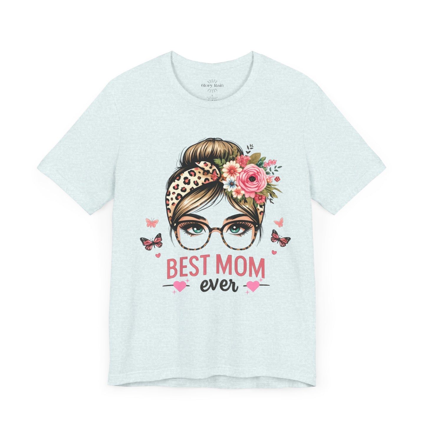 Best Mom Ever Hair Bun T-shirt
