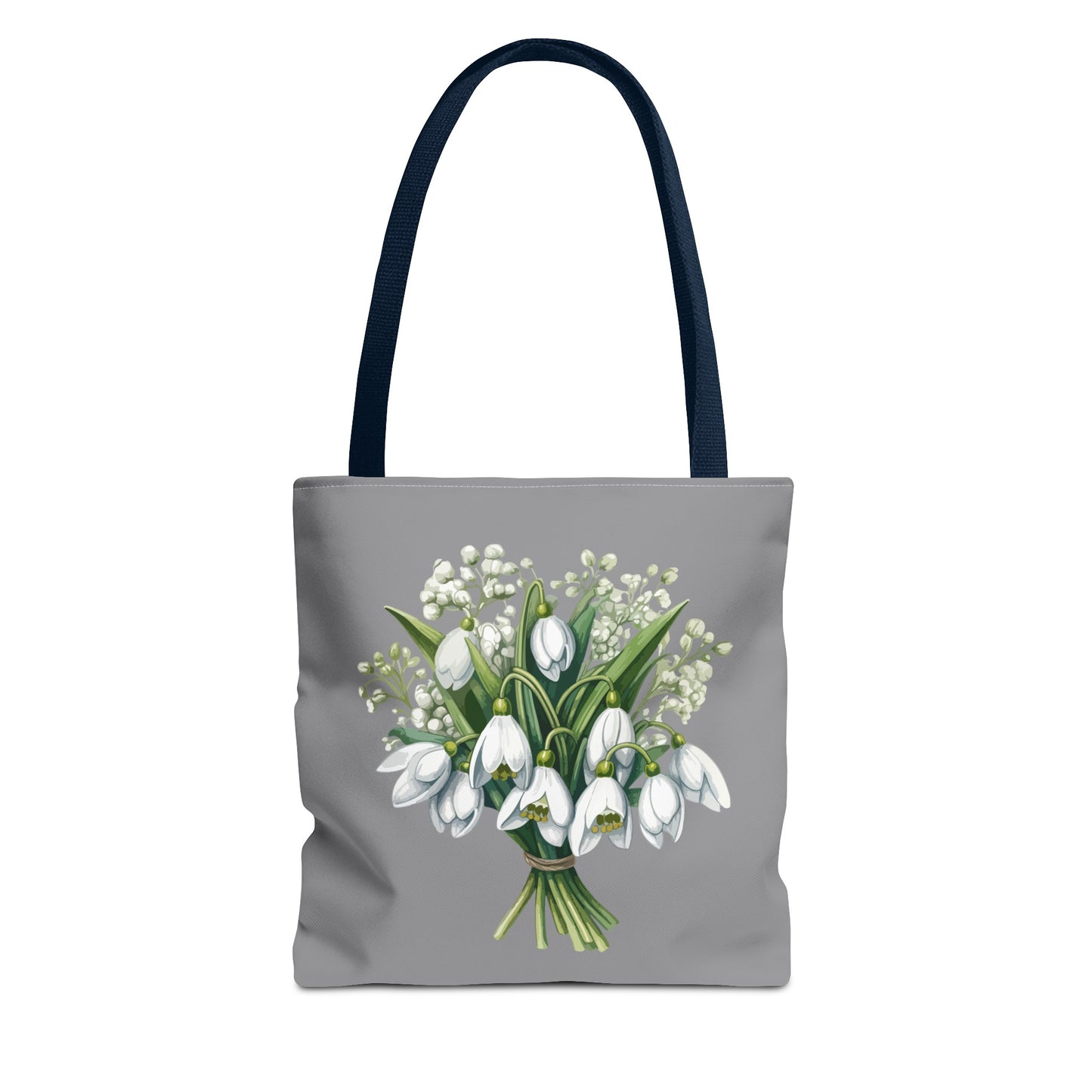 January Birth Flower (Snowdrop) Fashion Tote Bag