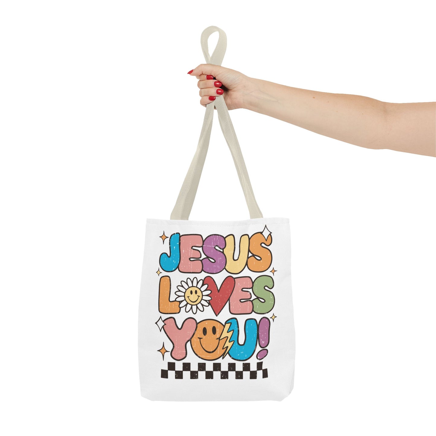 Jesus Loves You Fashion Tote Bag