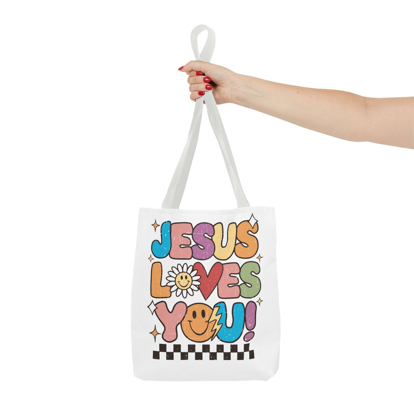Jesus Loves You Fashion Tote Bag