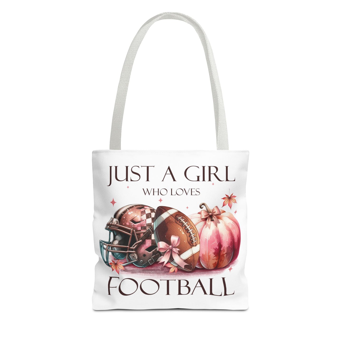 Just A Girl Who Loves Football Fashion Tote Bag