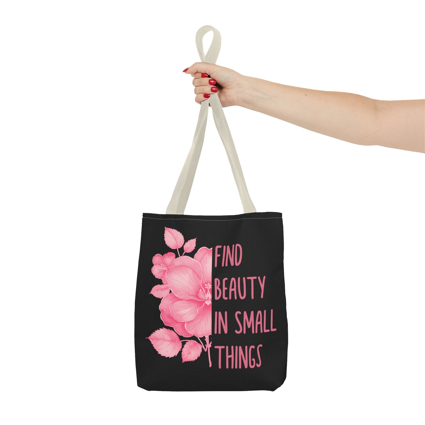 February Inspirational Birth Flower (Violet) Fashion Tote Bag
