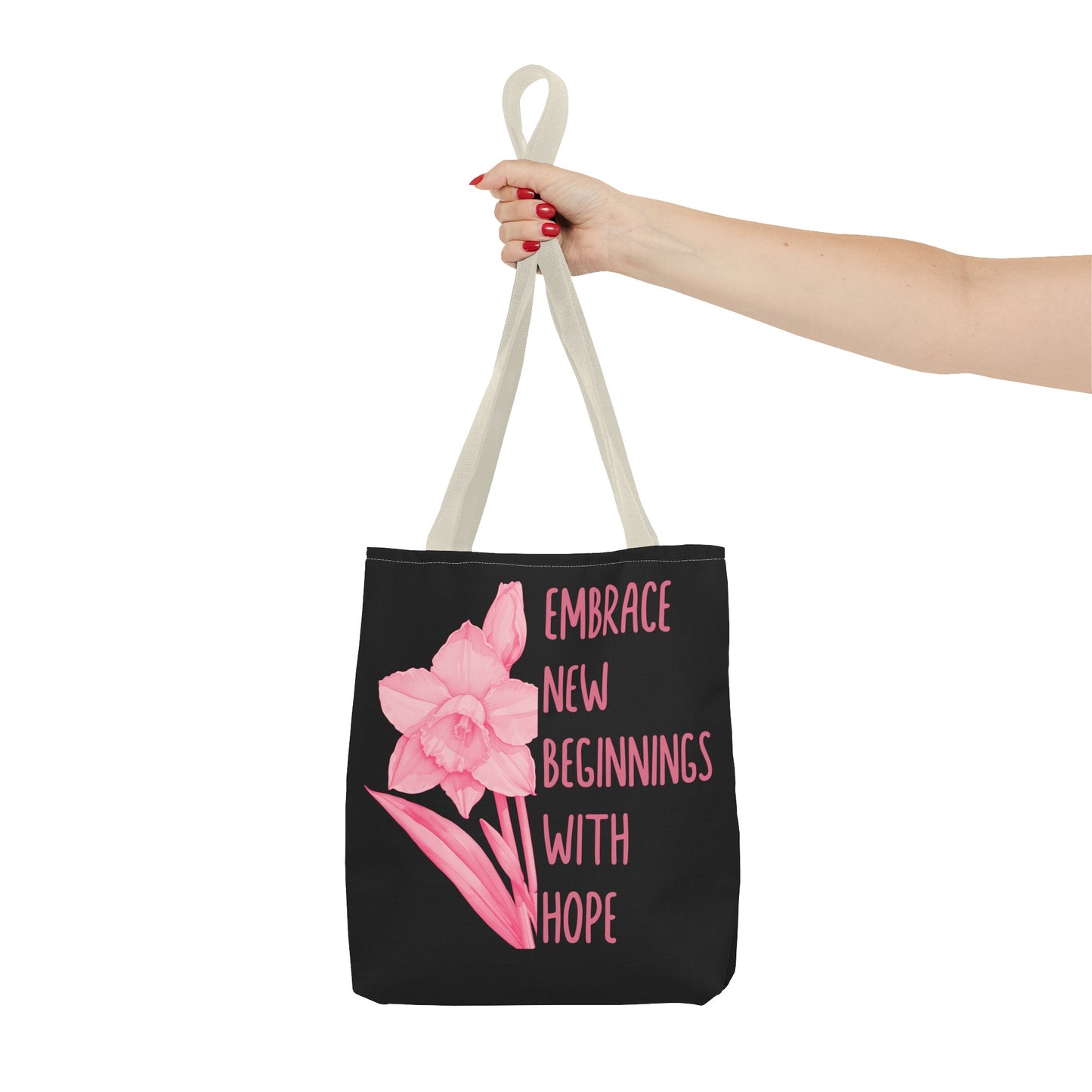 March Inspirational Birth Flower (Daffodil) Fashion Tote Bag