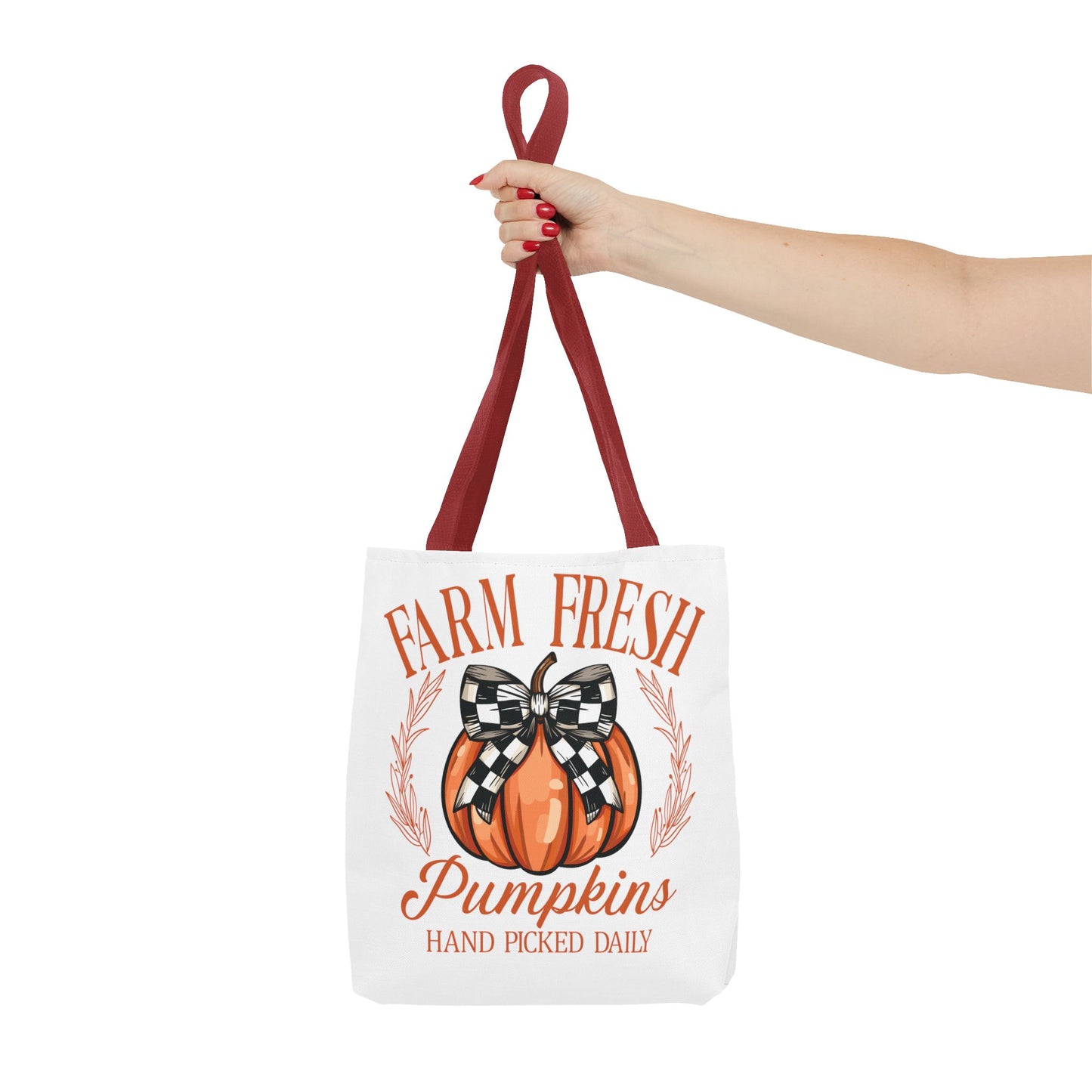 Farm Fresh Pumpkins Fashion Tote Bag