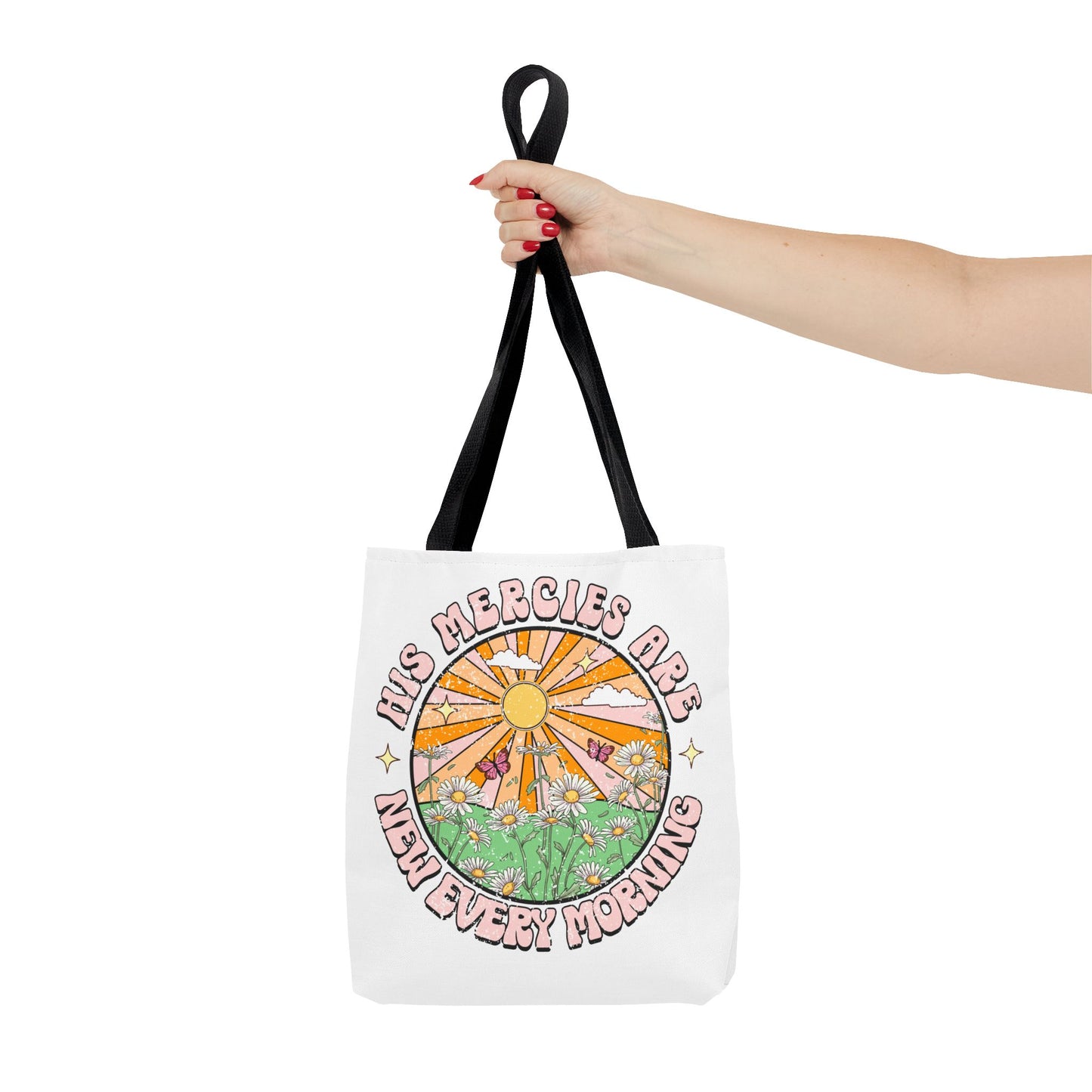 Christian Sunrise Fashion Tote Bag