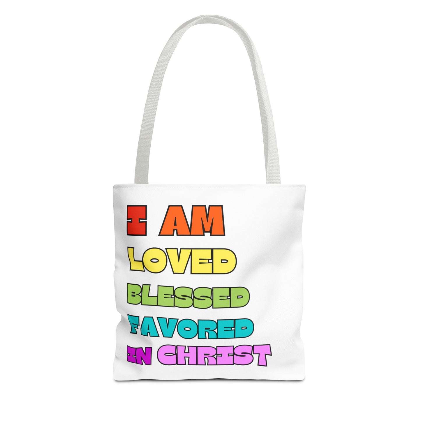 I Am Loved Fashion Tote Bag