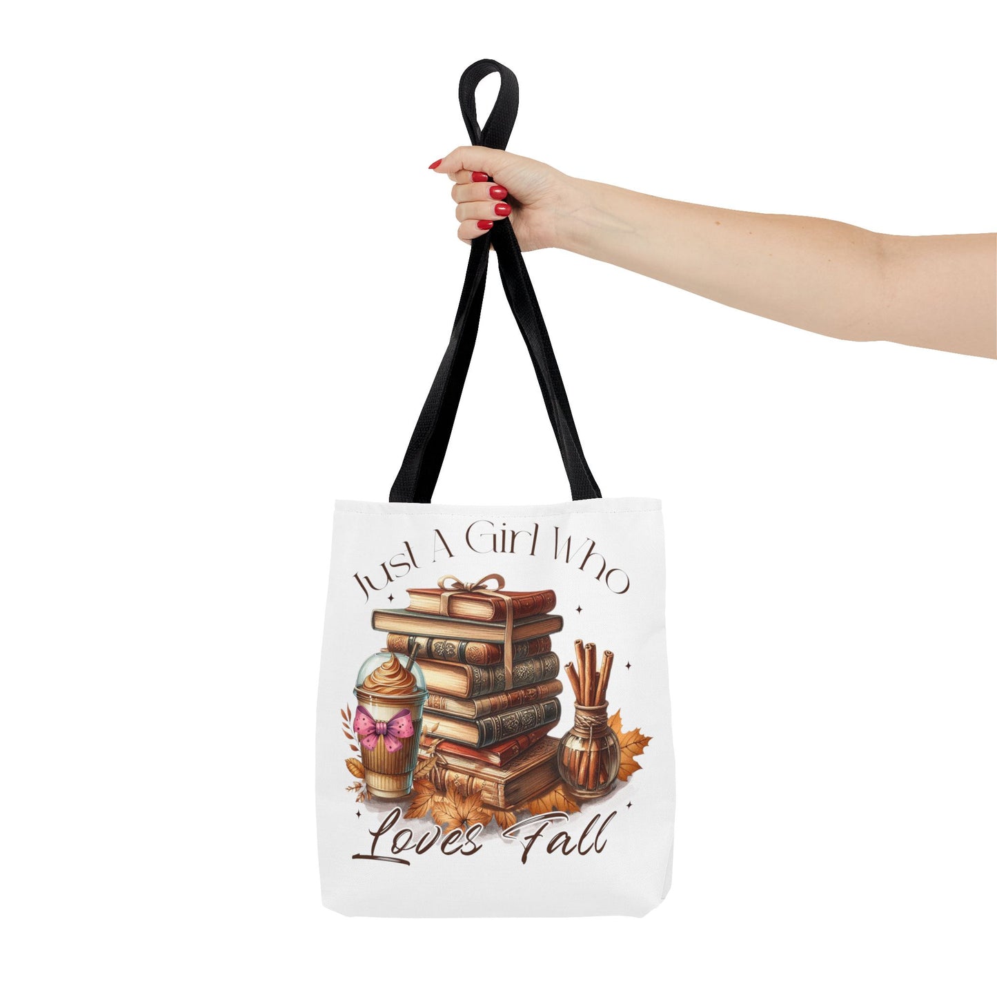 Just A Girl Who Loves Fall Fashion Tote Bag