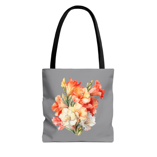 August Birth Flower (Gladiolus) Fashion Tote Bag