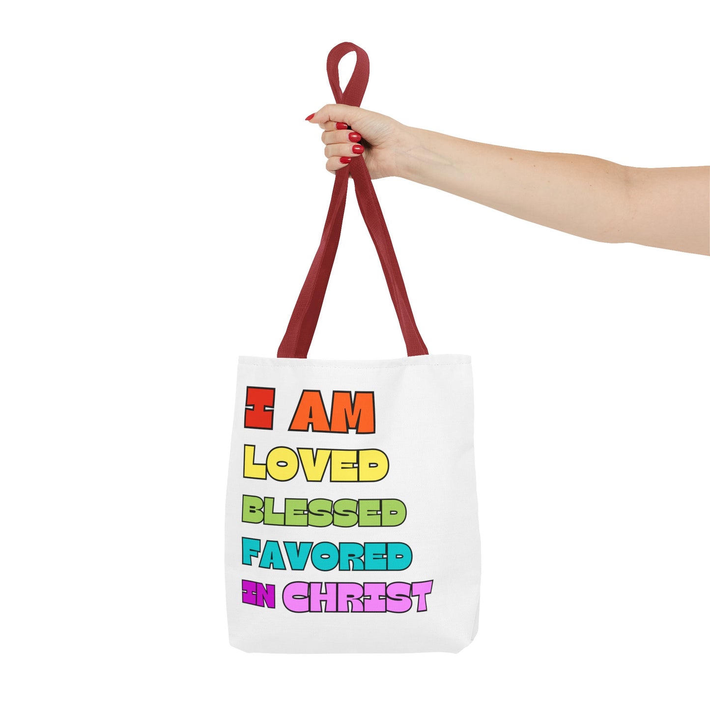 I Am Loved Fashion Tote Bag