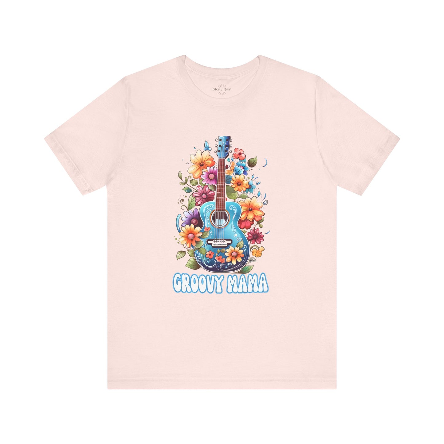 Groovy Mama with Roses T-Shirt
