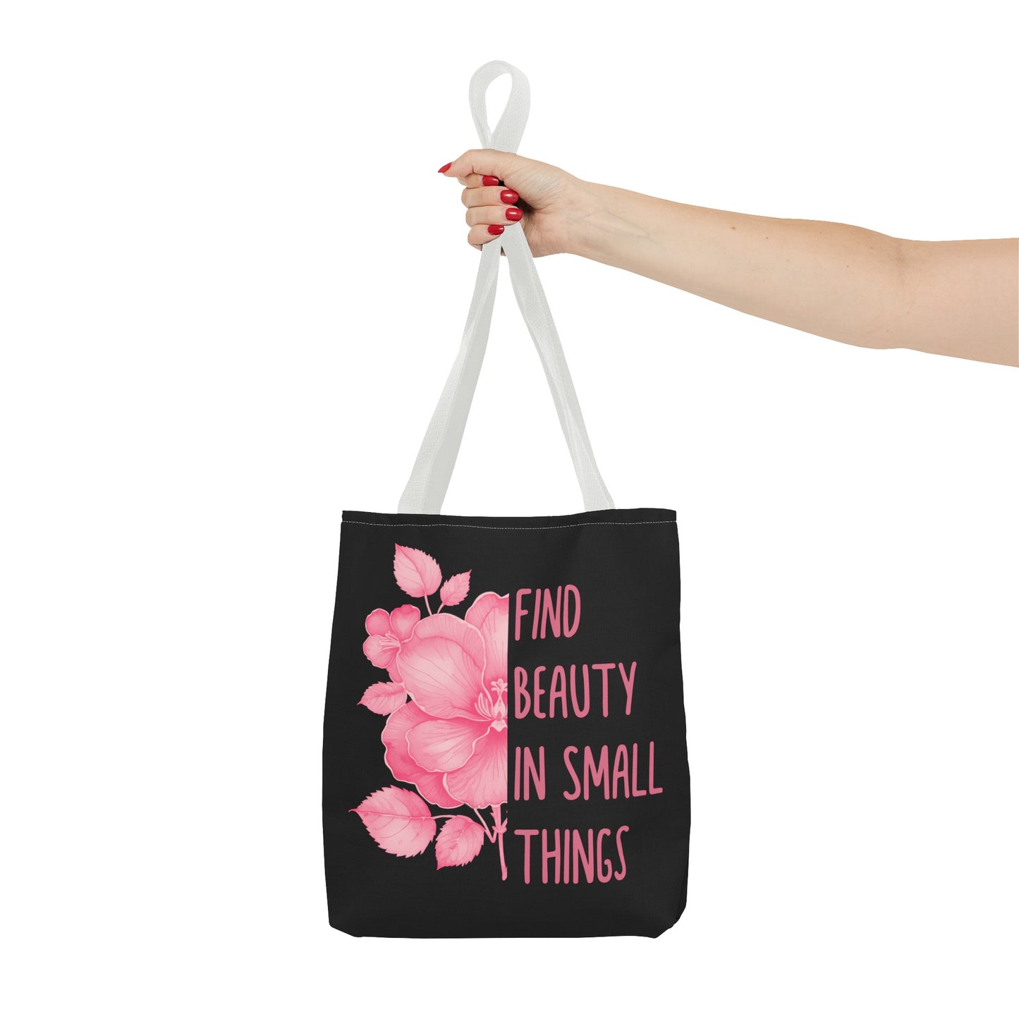 February Inspirational Birth Flower (Violet) Fashion Tote Bag
