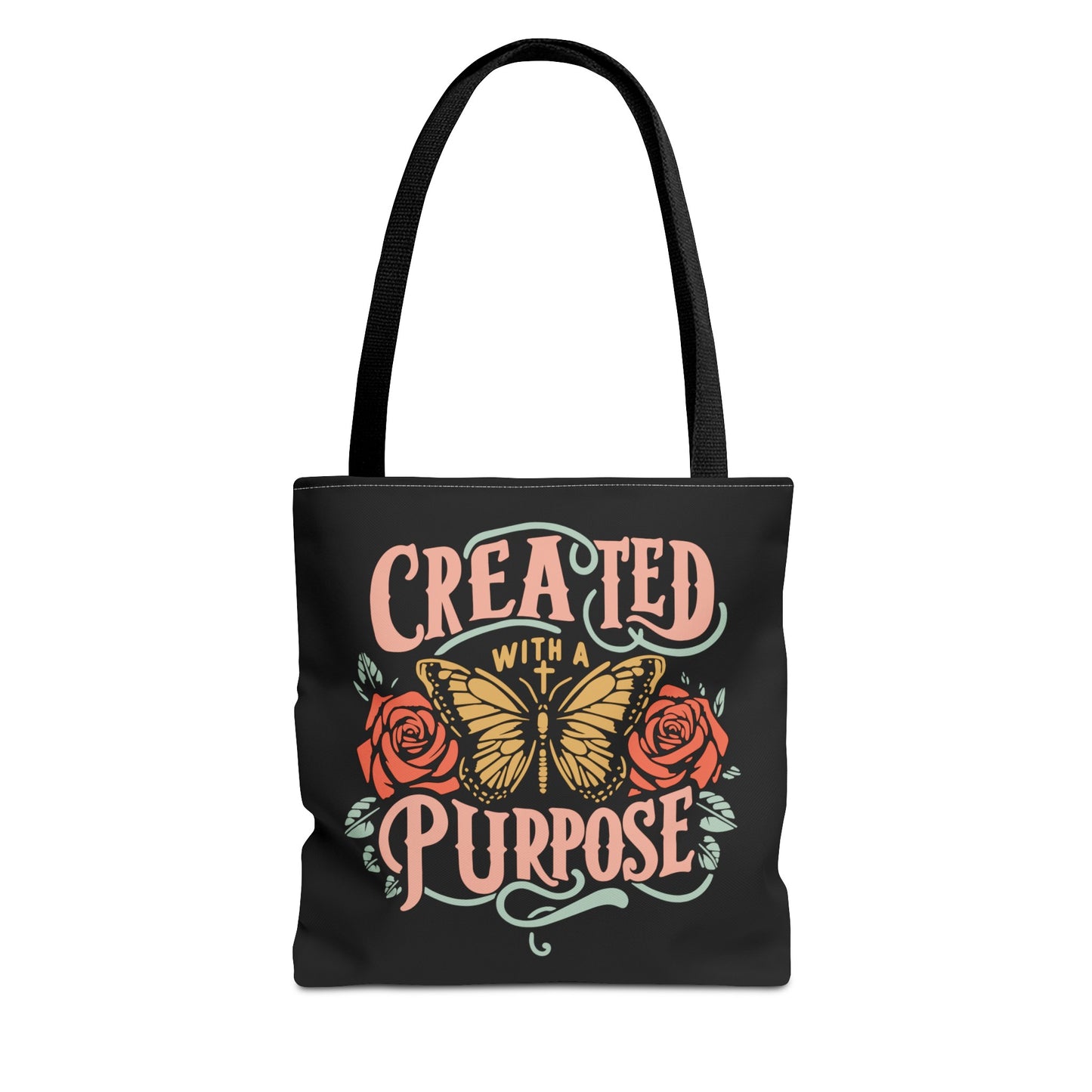 Created With A Purpose Fashion Tote Bag