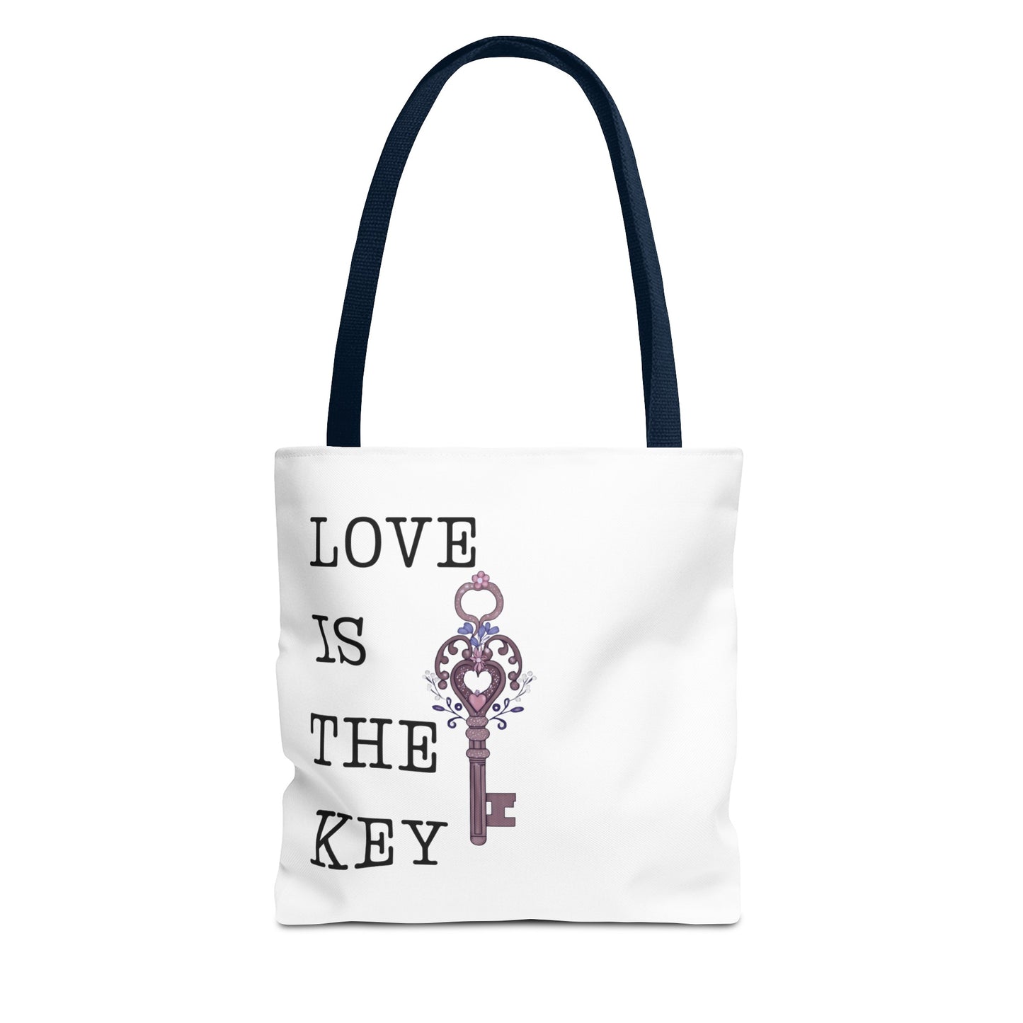 Love is the Key Fashion Tote Bag
