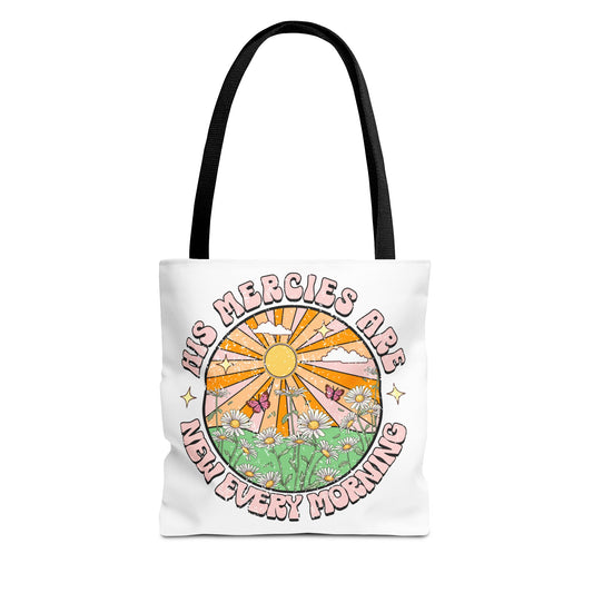 Christian Sunrise Fashion Tote Bag