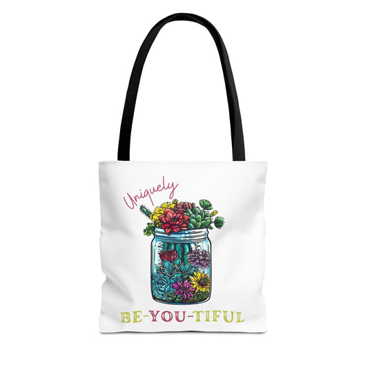 Uniquely BE-YOU-TIFUL Fashion Tote Bag