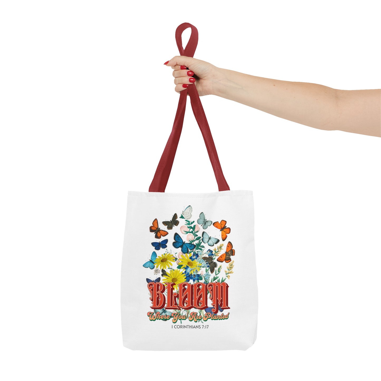 Bloom Where You Are Planted Tote Bag