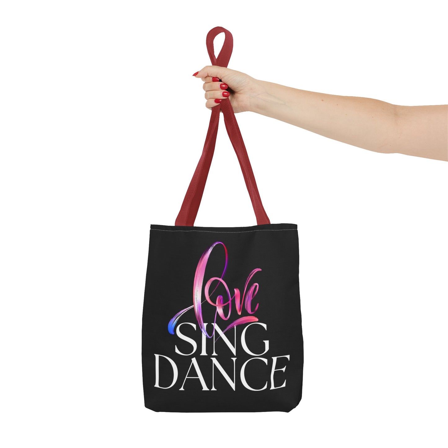 Love, Song, Dance Fashion Tote Bag
