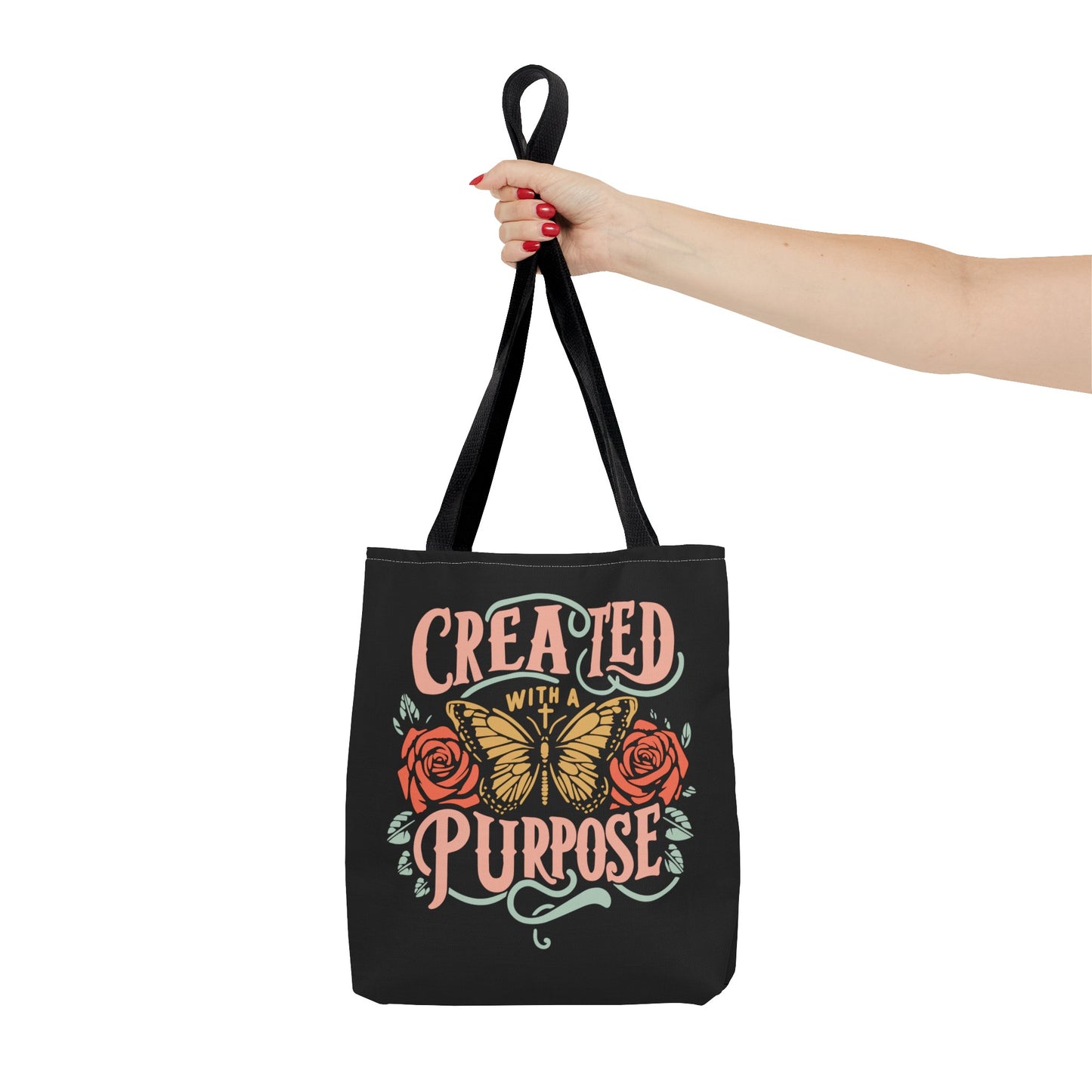 Created With A Purpose Fashion Tote Bag
