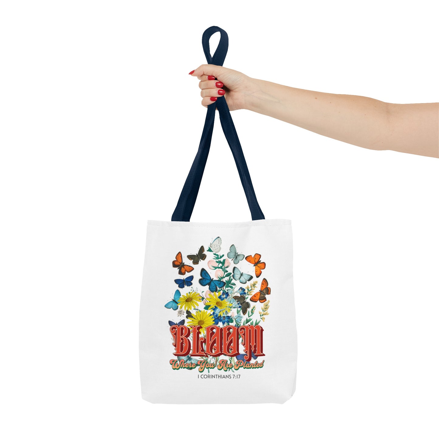 Bloom Where You Are Planted Tote Bag