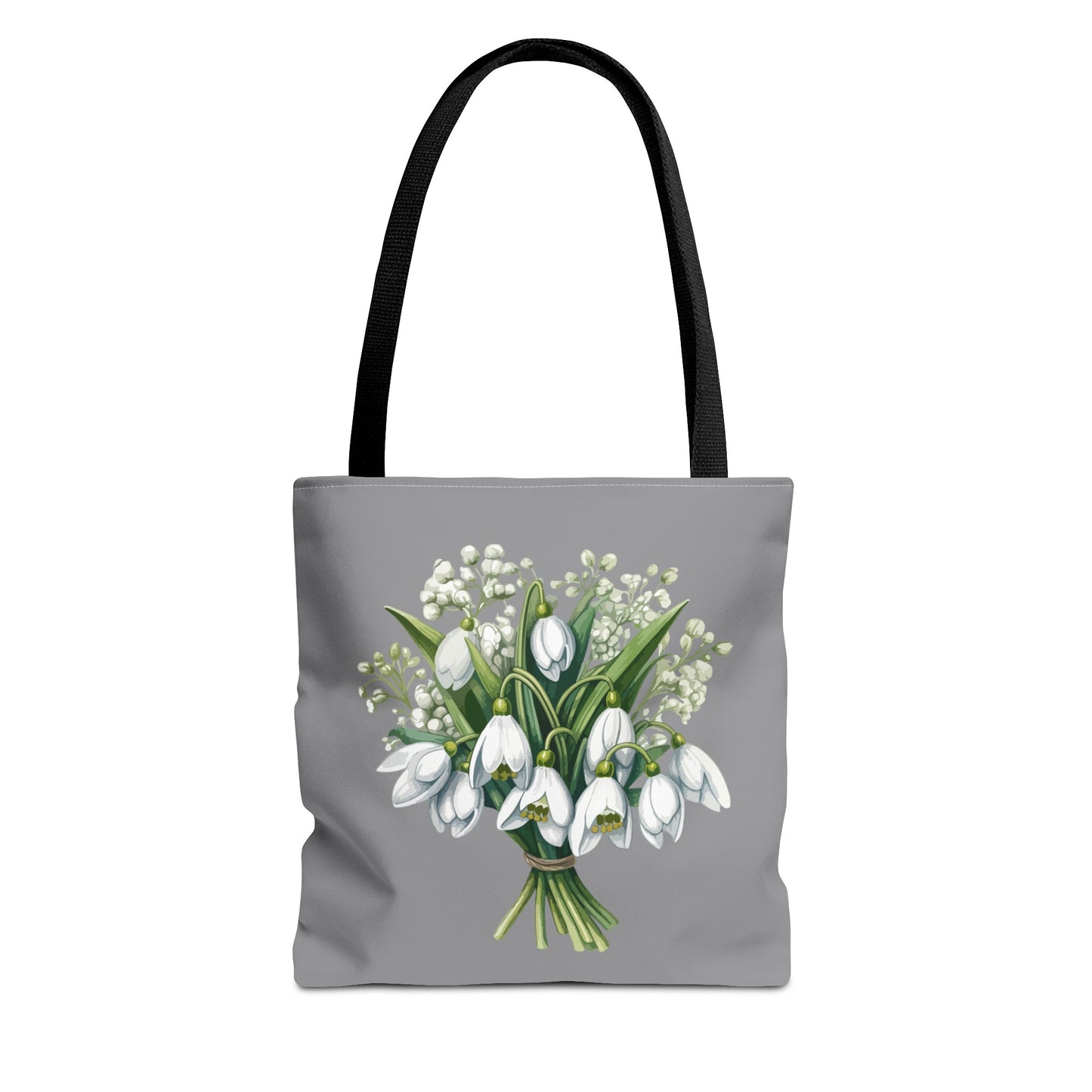 January Birth Flower (Snowdrop) Fashion Tote Bag