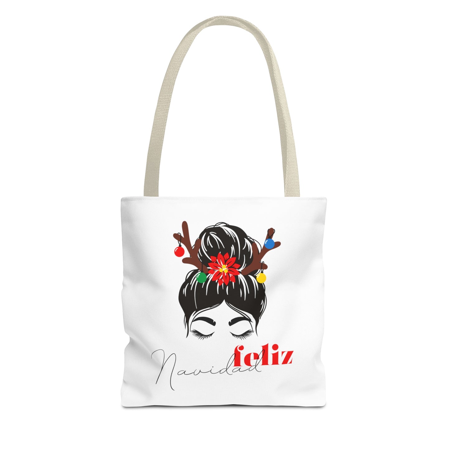 Feliz Navidad Fashion Tote Bag