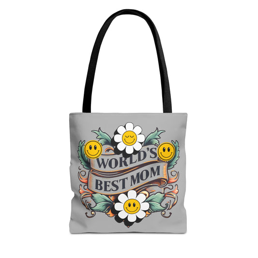 World's Best Mom Fashion Tote Bag