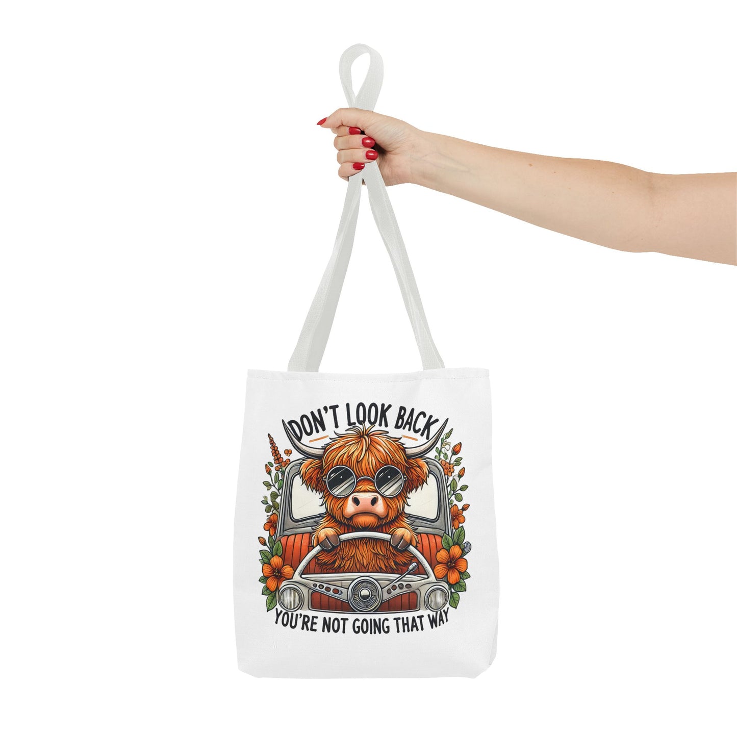 Don't Look Back Heifer Fashion Tote Bag
