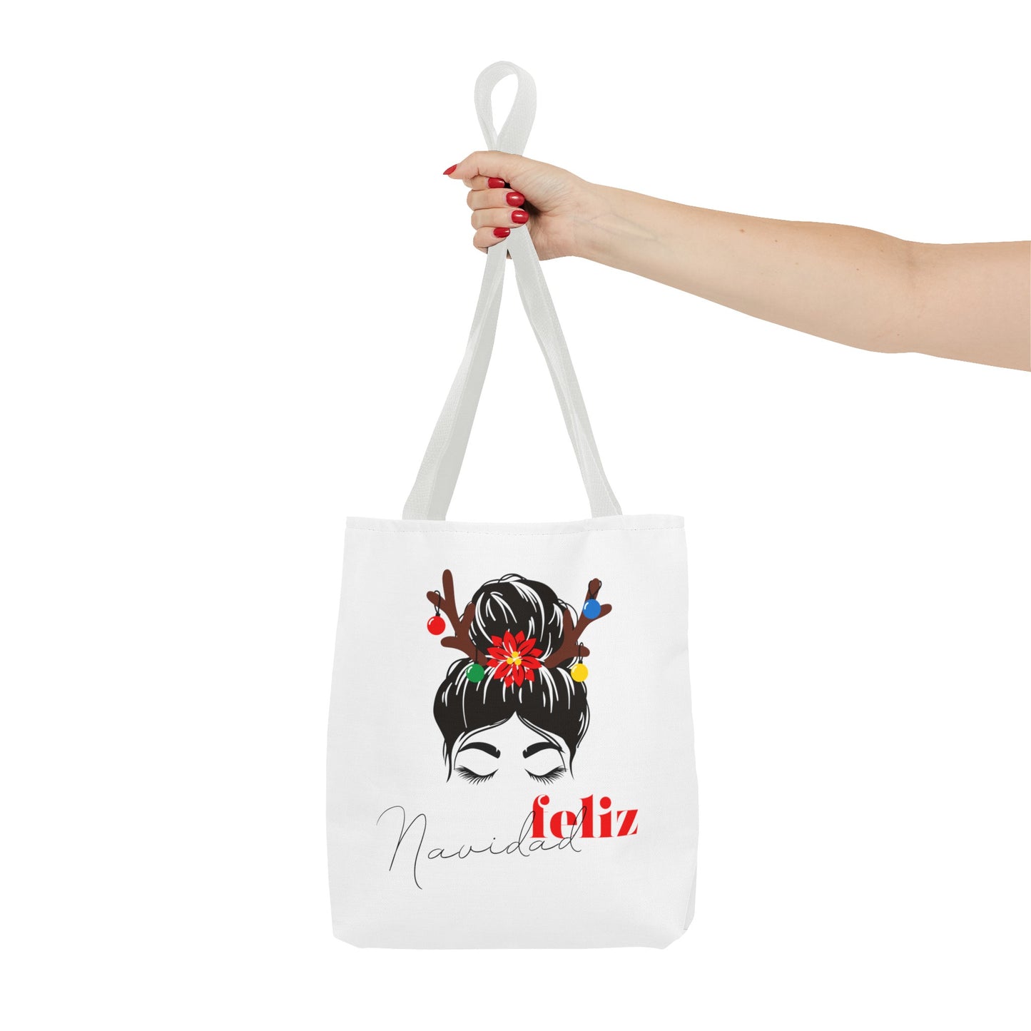Feliz Navidad Fashion Tote Bag