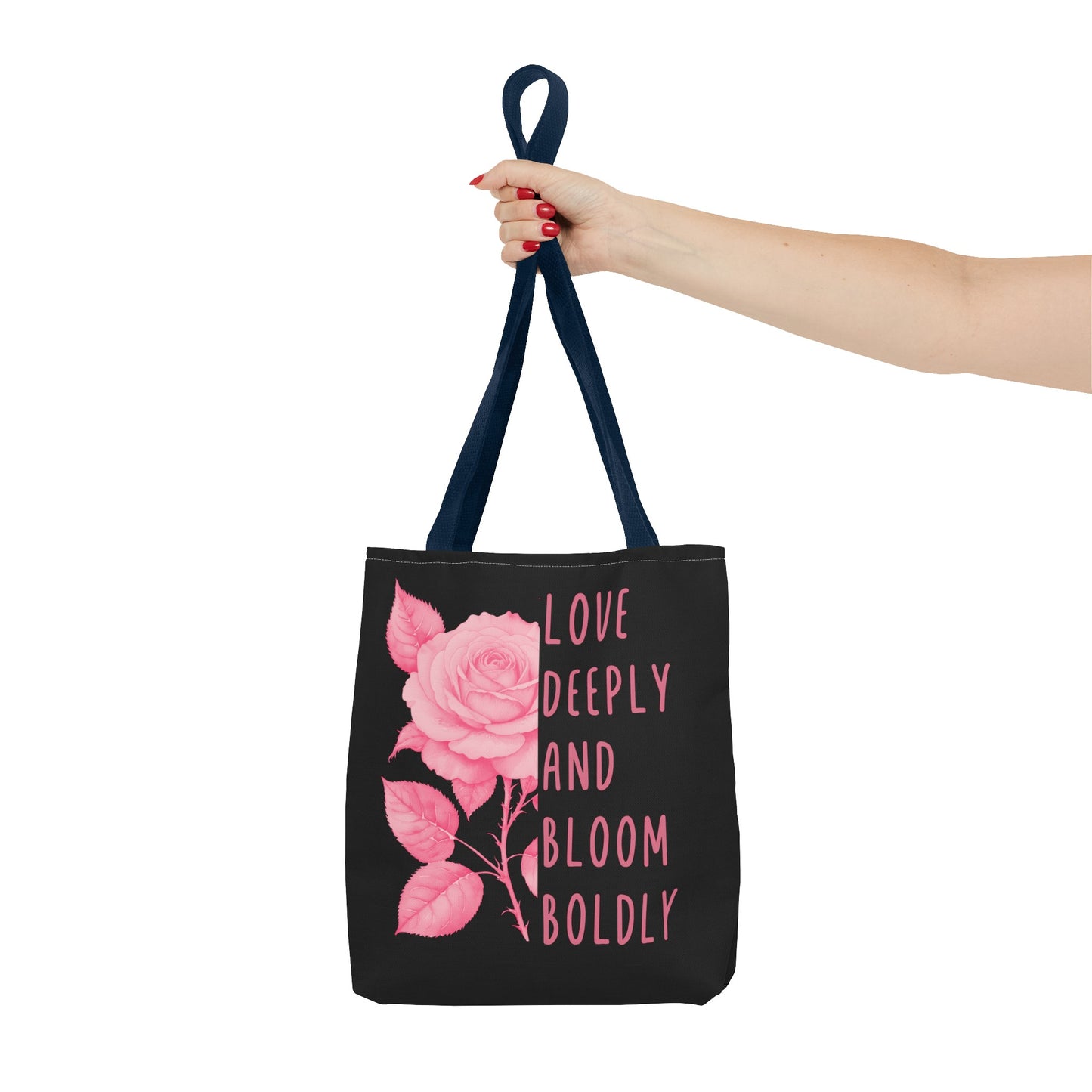 June Inspirational Birth Flower (Rose) Fashion Tote Bag
