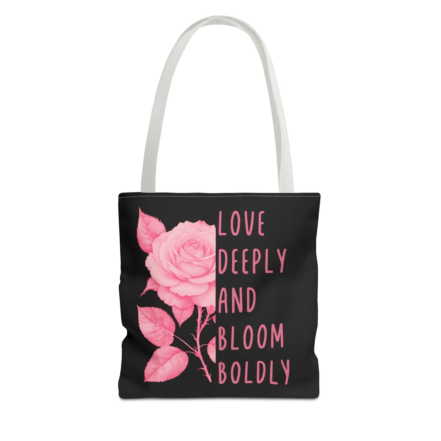 June Inspirational Birth Flower (Rose) Fashion Tote Bag